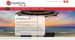 Desktop Screenshot of icsfinancial.com