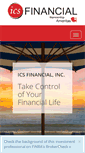 Mobile Screenshot of icsfinancial.com
